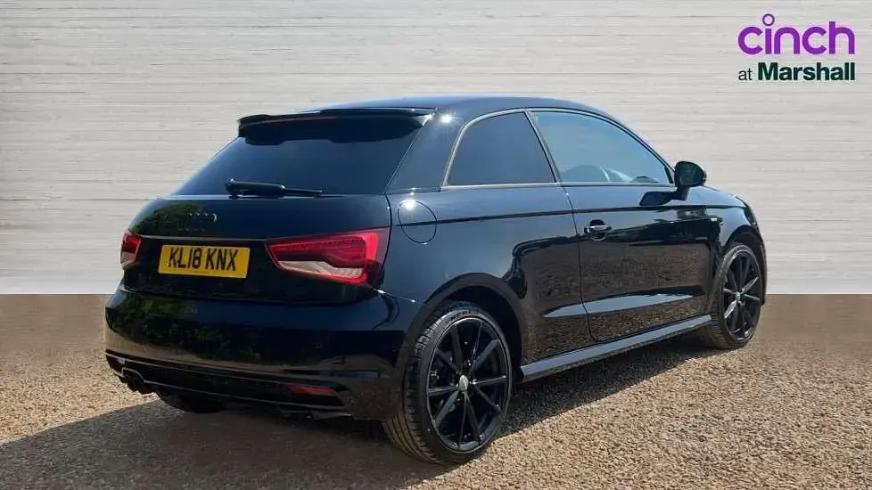 Used Audi A1 Black Edition 125 HP (91 kW) 2018 Black Hatchback
