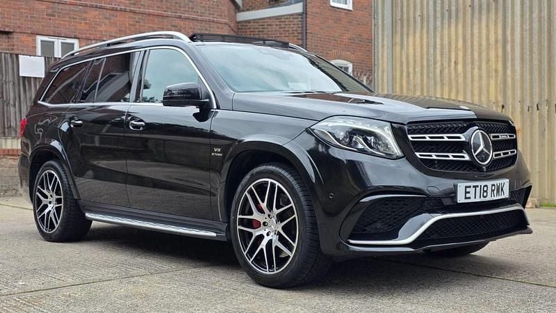 Used Mercedes GLS63 AMG 2018 Black SUV