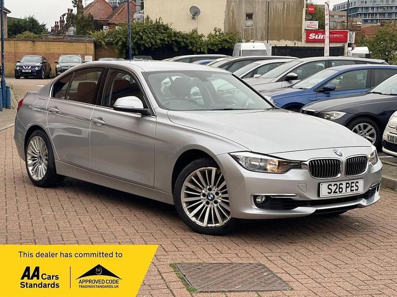 Silver Used 2014 BMW 320 Luxury Line Sedan | £10,299 (Fair price) - Image 1/4