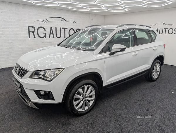 Used Seat Ateca SE 115 HP (84 kW) 2020 White SUV