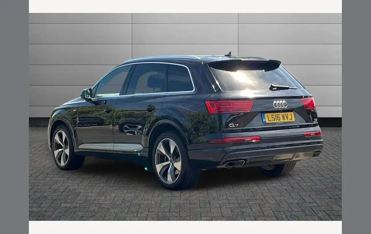 Used Audi Q7 S-Line 272 HP (200 kW) 2016 Black SUV