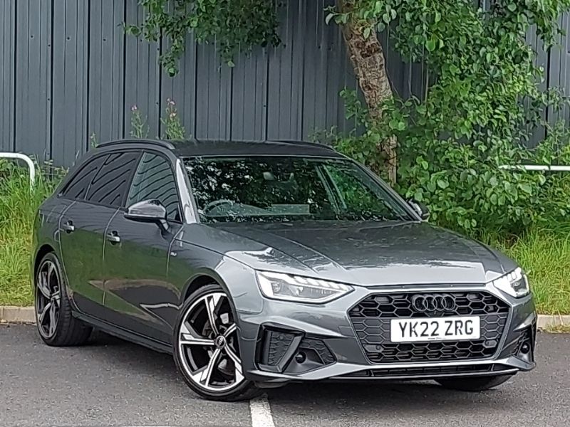 Grey Used 2022 Audi A4 Black Edition Estate | £28,498 (Expensive) - Image 1/4