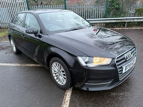 Used Audi A3 2015 Black Hatchback