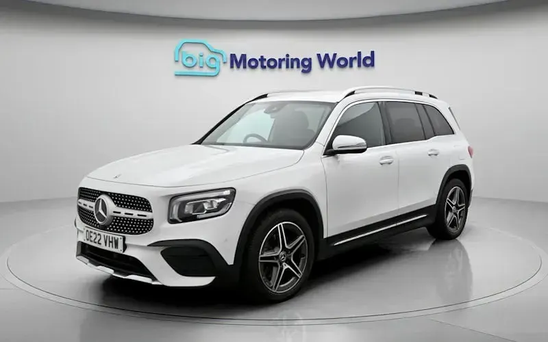 Used Mercedes GLB200 AMG line 163 HP (119 kW) 2022 White SUV