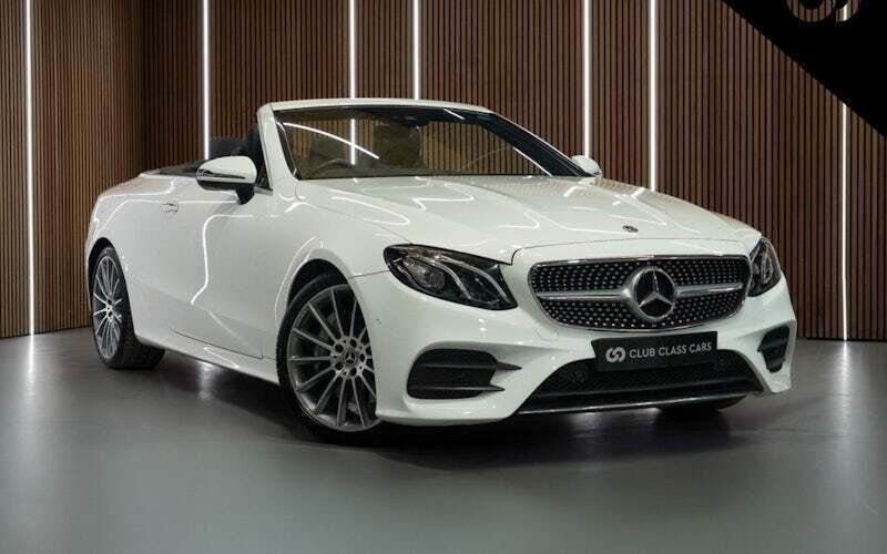 White Used 2019 Mercedes E300 AMG Line Premium Cabriolet | £23,995 (A bit pricey) - Image 1/4