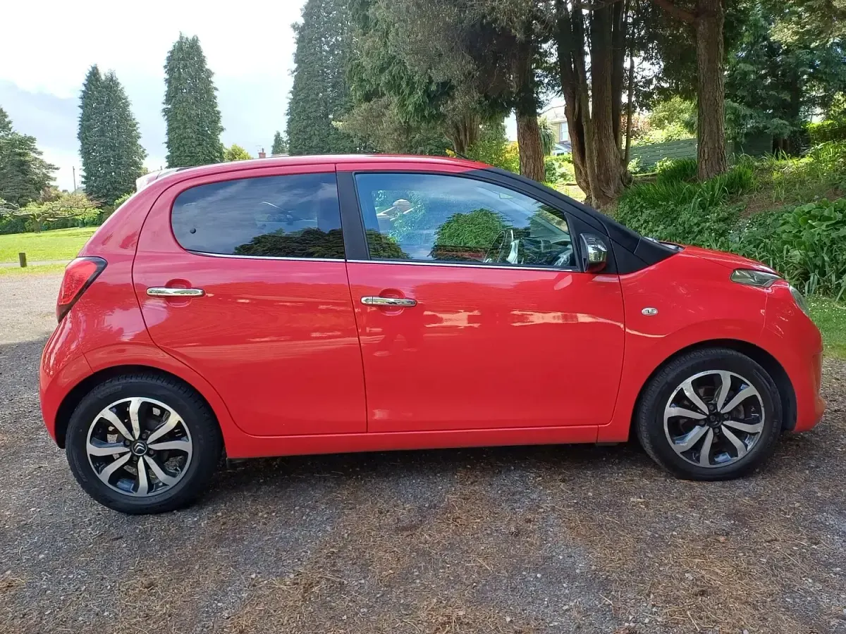Used Citroën C1 Flair 82 HP (60 kW) 2016 Red Hatchback