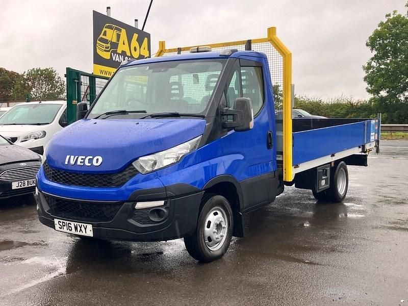 Used Iveco Daily 150 HP (110 kW) 2016 Yellow/blue