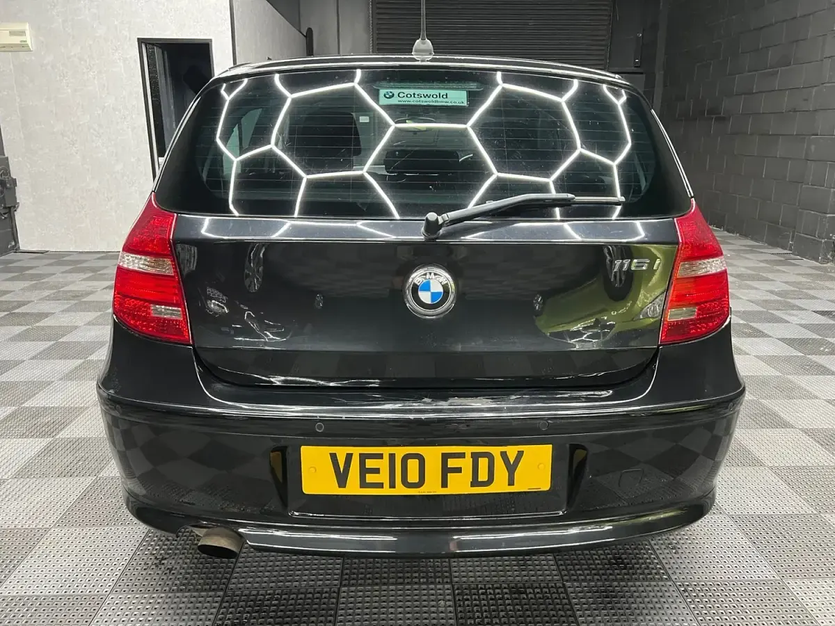 Used BMW 116 2010 Black Hatchback