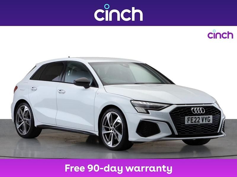 White Used 2022 Audi A3 Comfort Hatchback | £20,999 (Expensive) - Image 1/3