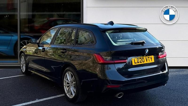 Used BMW 320 Sport Line 181 HP (133 kW) 2020 Black Estate
