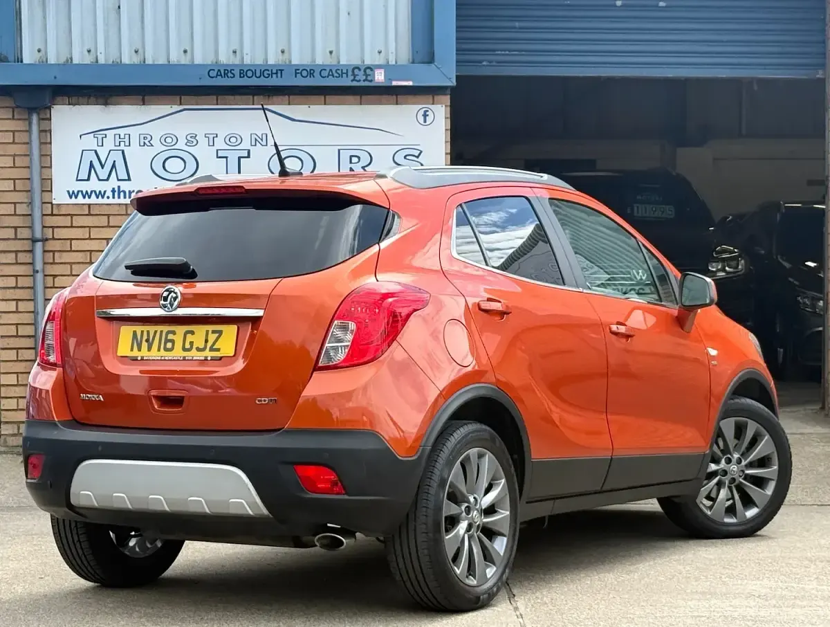Used Vauxhall Mokka 136 HP (100 kW) 2016 Orange SUV