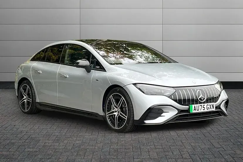 Used Mercedes EQE AMG 53 Premium Plus 459 kW (625 HP) 2025 Hightech silver Sedan