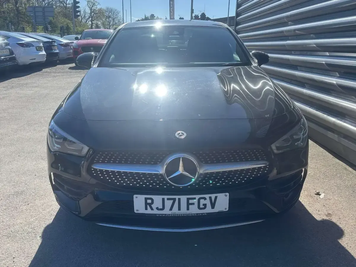 Used Mercedes CLA250e AMG Line Premium 218 HP (160 kW) 2022 Black Coupe