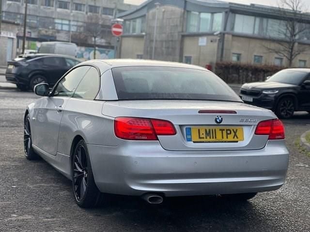 Used BMW 320 Cabriolet Shadowline 184 HP (135 kW) 2011 Silver Cabriolet