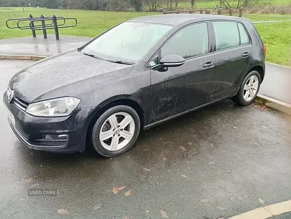 Used VW Golf VII Match 110 HP (80 kW) 2015 Black Hatchback