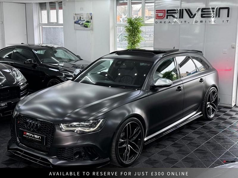 Begagnad Audi RS6 Advanced 2014 Silver Kombi
