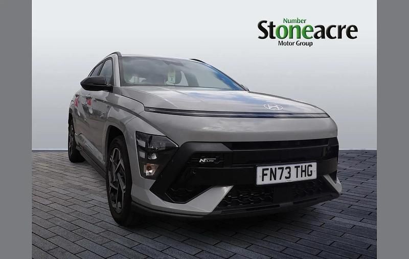 Used Hyundai Kona N Line 117 HP (86 kW) 2023 Grey SUV