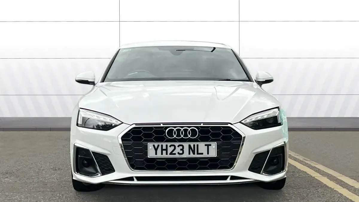 Used Audi A5 S-Line 163 HP (119 kW) 2023 White Coupe