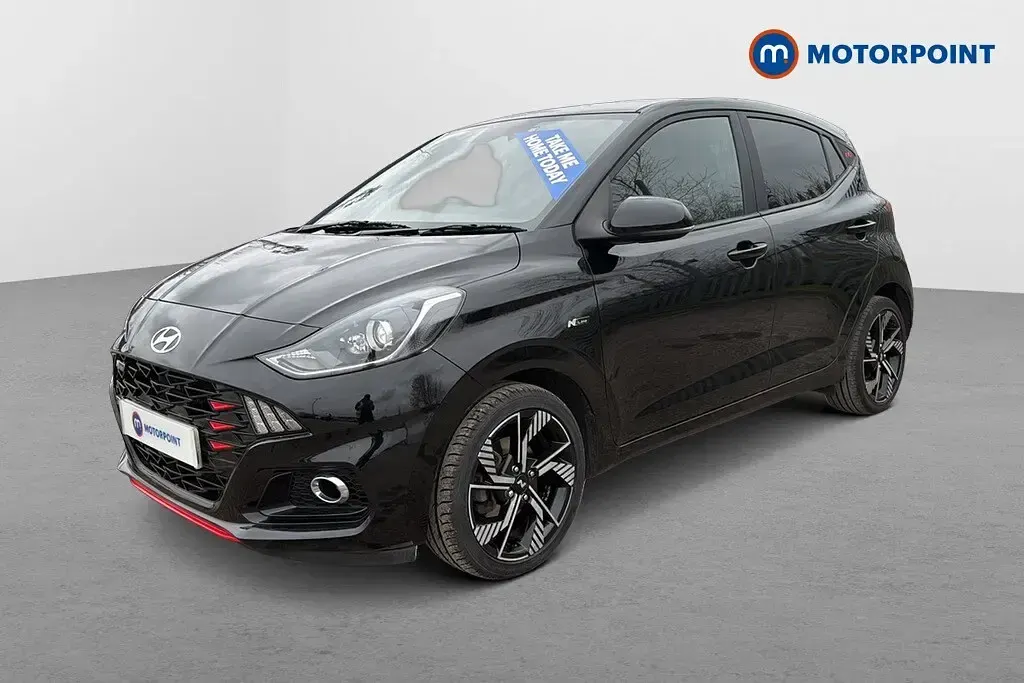 Used Hyundai i10 N Line 2024 Black Hatchback