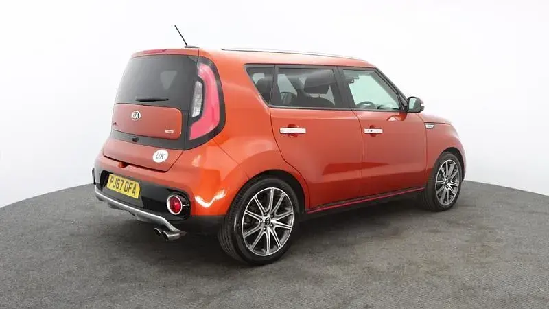 Used Kia Soul Sport 2017 Orange SUV