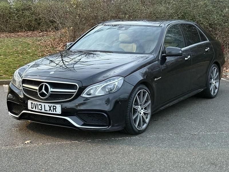 Black Used 2013 Mercedes E63 AMG AMG Sedan | £18,600 - Image 1/4