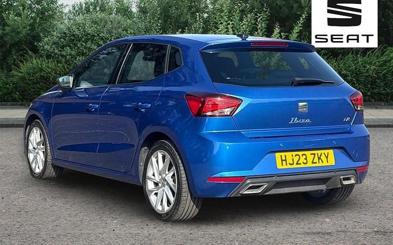Used Seat Ibiza FR 110 HP (80 kW) 2023 Blue Hatchback
