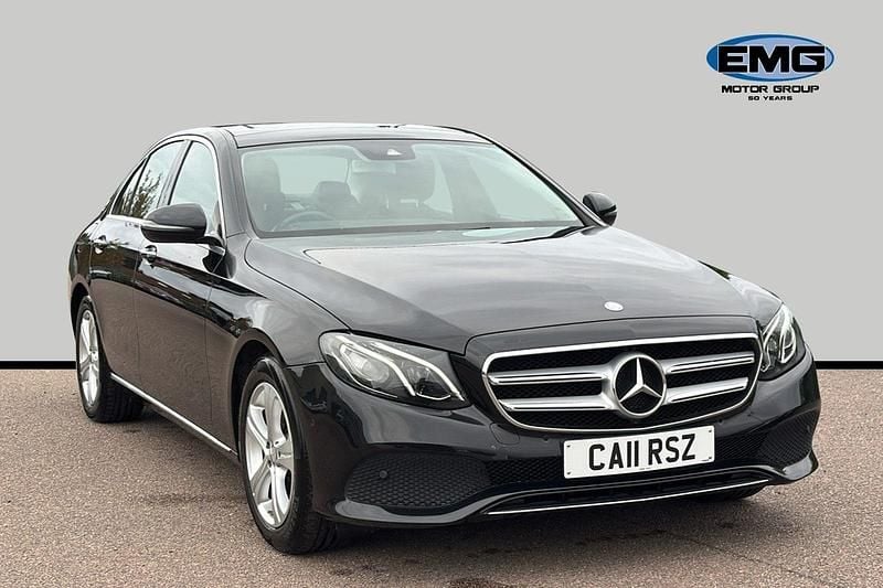 Black Used 2016 Mercedes E220 Premium Sedan | £15,995 (Fair price) - Image 1/3