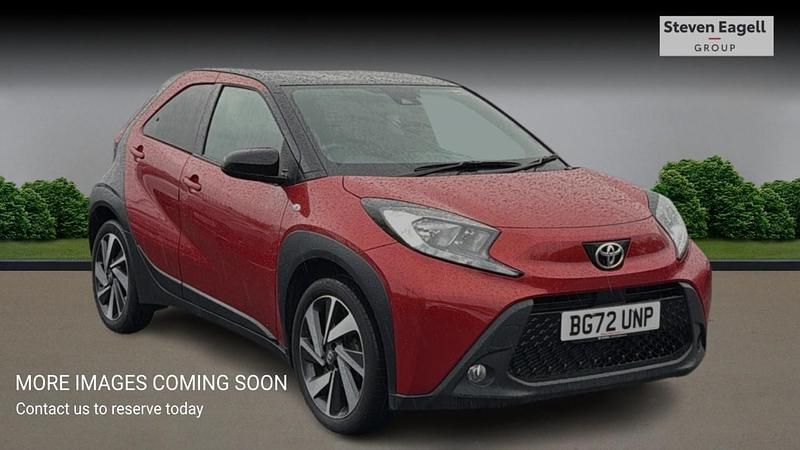 Red Used 2022 Toyota Aygo X SUV | £11,779 - Image 1/4