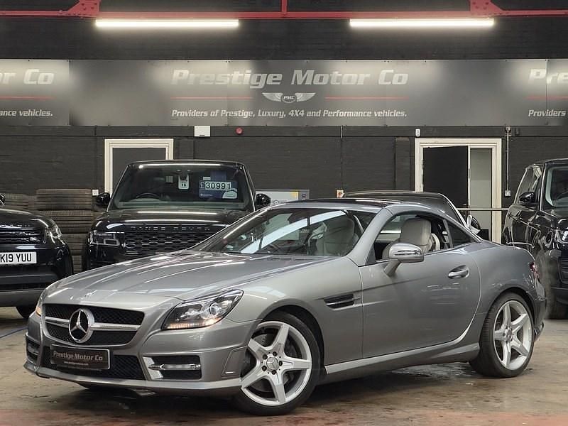Silver Used 2012 Mercedes SLK200 Sport Edition Cabriolet | £7,491 (Fair price) - Image 1/4