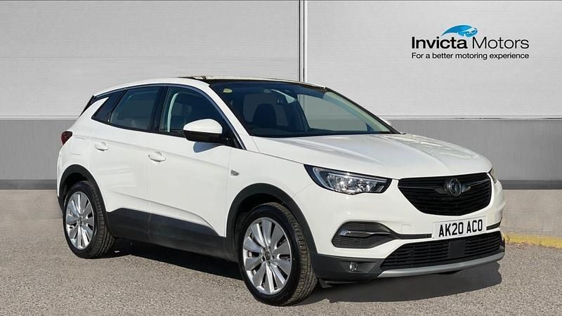 White Used 2020 Vauxhall Grandland X Elite SUV | £14,400 (Fair price) - Image 1/4