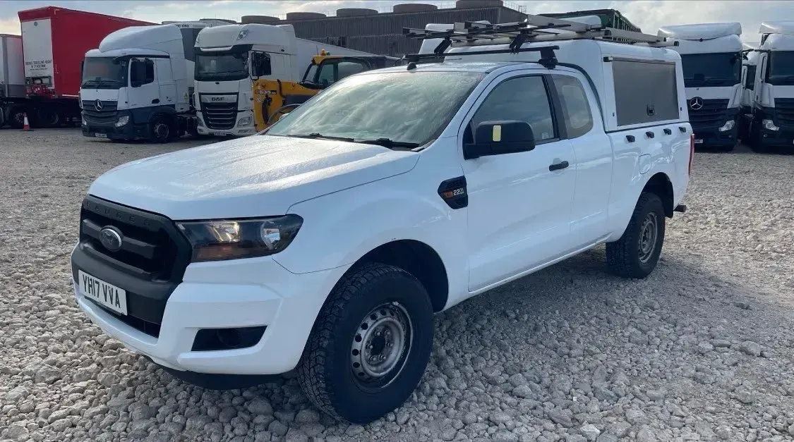 Usado Ford Ranger XL 2017 Blanco Pickup/Camioneta