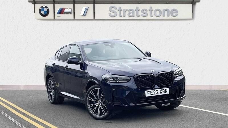 Blue Used 2022 BMW X4 M Sport SUV | £36,995 (Good price) - Image 1/4