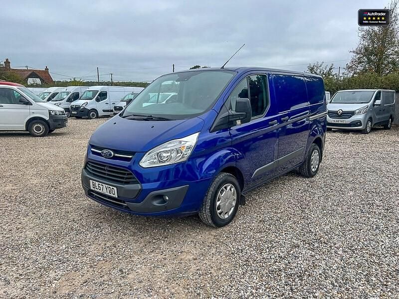 Used Ford Transit Custom Trend 130 HP (95 kW) 2017 Blue Van