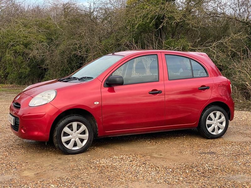 Used Nissan Micra Visia 2011 Red Hatchback