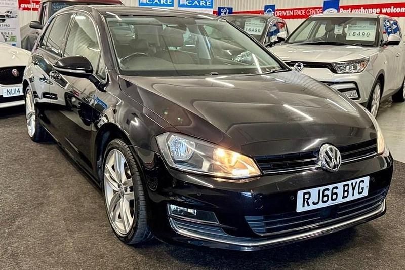 Used VW Golf VII GT 2016 Black Hatchback