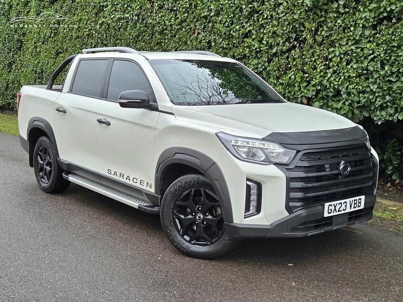 Used Ssangyong (KGM) Musso 181 HP (133 kW) 2023 White Pickup