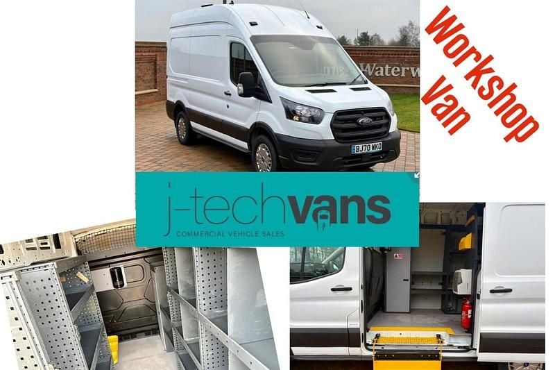 Used Ford Transit 130 HP (95 kW) 2020 White Van