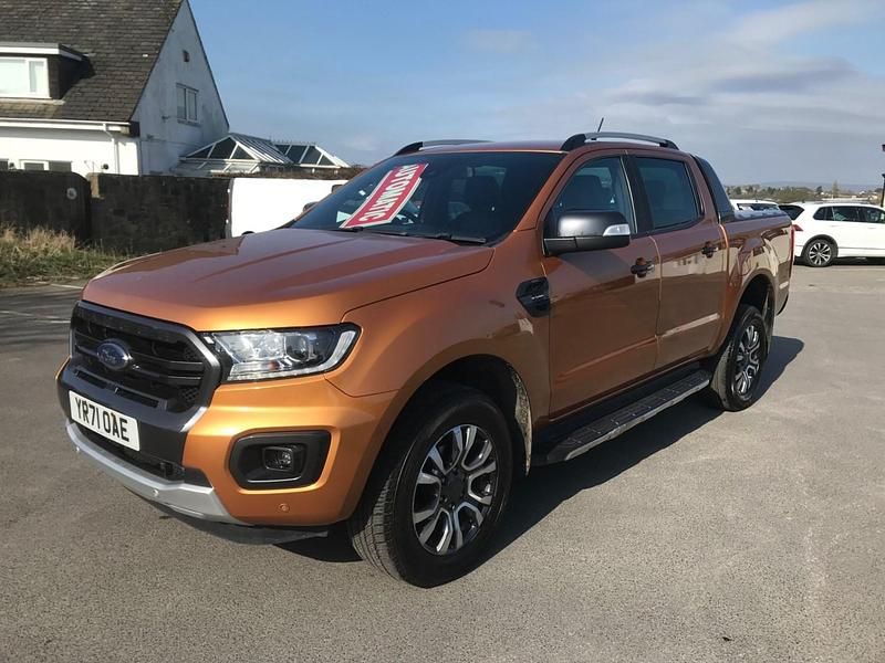 Used Ford Ranger Wildtrack 2021 Orange Pickup