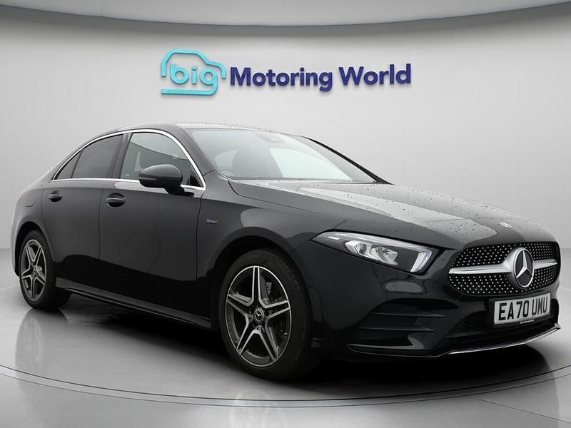 Black Used 2020 Mercedes A250 AMG line Sedan | £17,750 (Good price) - Image 1/4