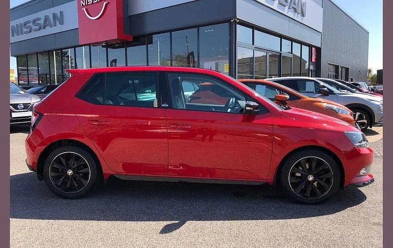 Begagnad Skoda Fabia Monte Carlo 110 HK (80 kW) 2017 Röd Halvkombi