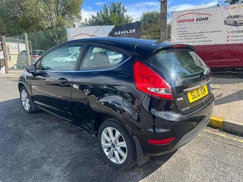 Used Ford Fiesta Zetec 2010 Black Hatchback