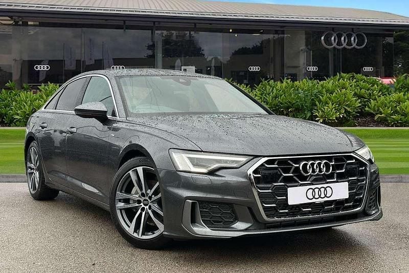 Grey Used 2025 Audi A6 S-Line Sedan | £32,980 (Fair price) - Image 1/4
