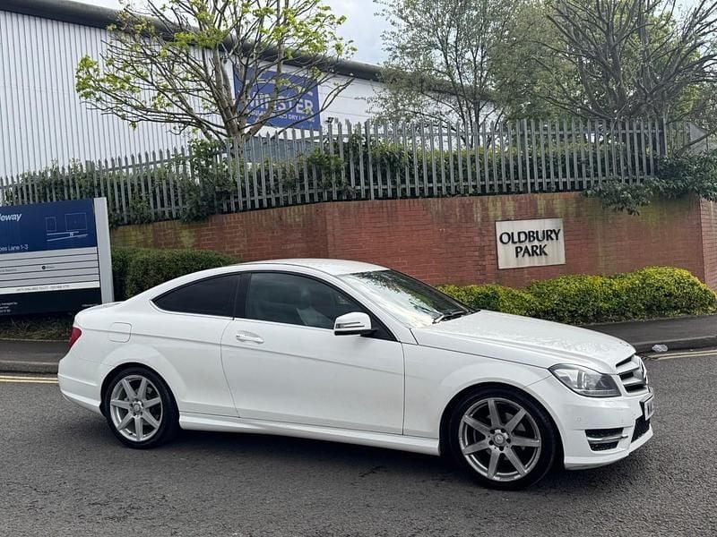 Used Mercedes C250 AMG 2013 White Coupe