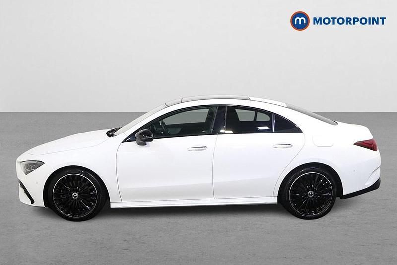 Used Mercedes CLA200 AMG Line Premium Plus 163 HP (119 kW) 2024 White Coupe