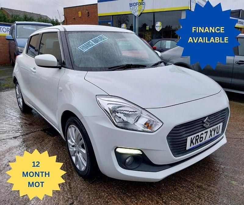 Used Suzuki Swift SZ-T 111 HP (81 kW) 2017 White Hatchback