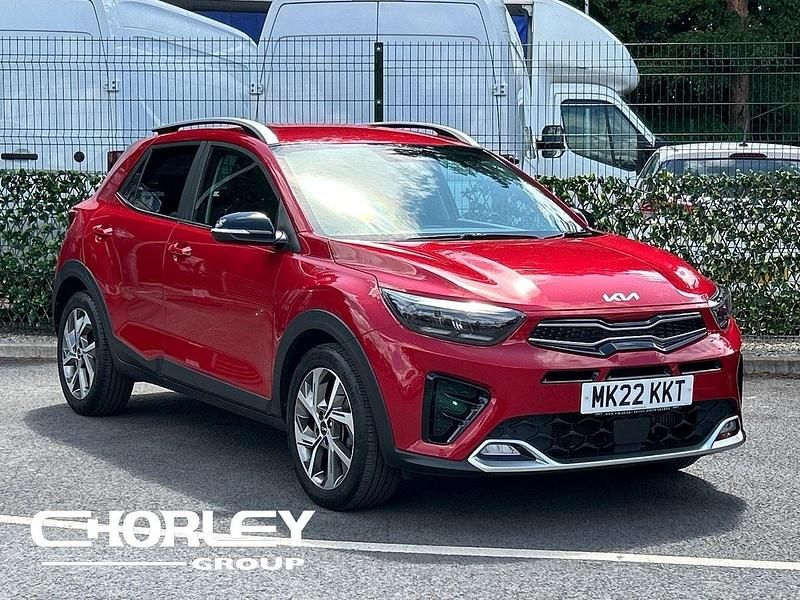 Red Used 2022 Kia Stonic GT-Line SUV | £14,100 (Fair price) - Image 1/4