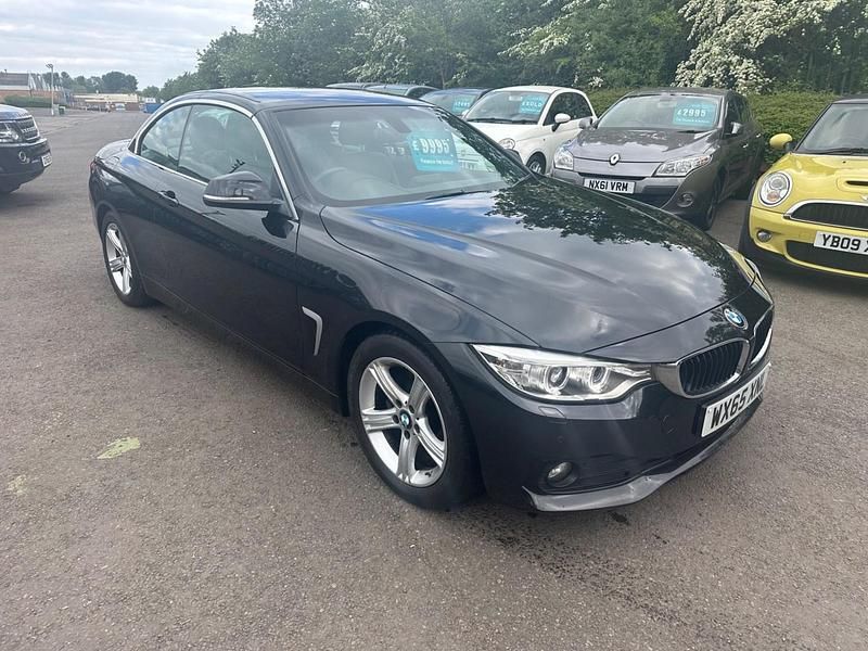 Used BMW 420 2015 Black Cabriolet