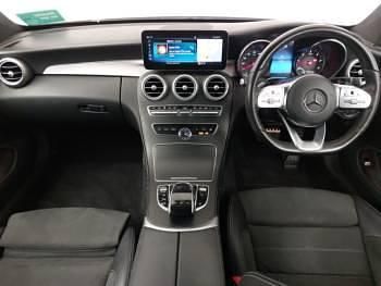 Used Mercedes C300 AMG Line Premium 245 HP (180 kW) 2019 Silver Coupe