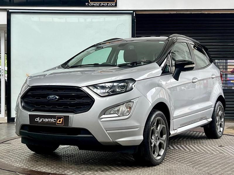 Used Ford Ecosport ST-Line 125 HP (91 kW) 2018 Silver SUV