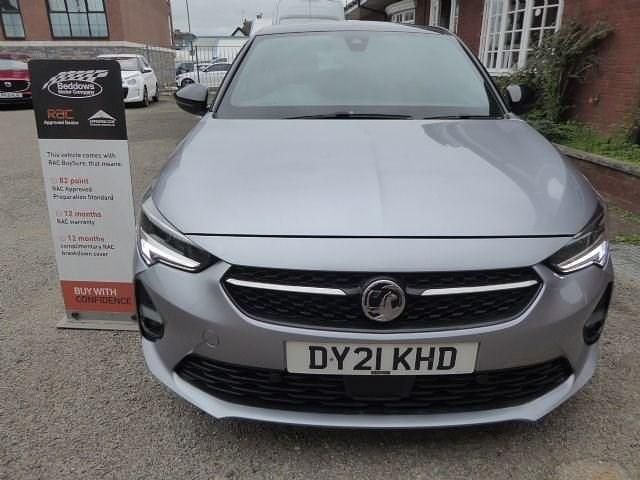 Used Vauxhall Corsa SRi 100 HP (73 kW) 2021 Grey Hatchback